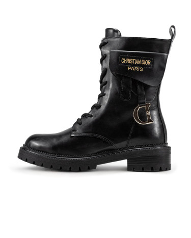 Boots Dior Boots Black WITH FUR Black