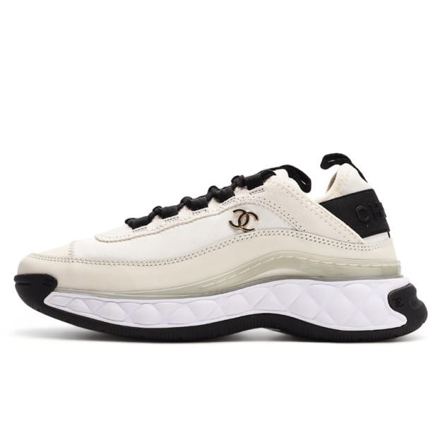 Chanel Line Up Of Resort White Black