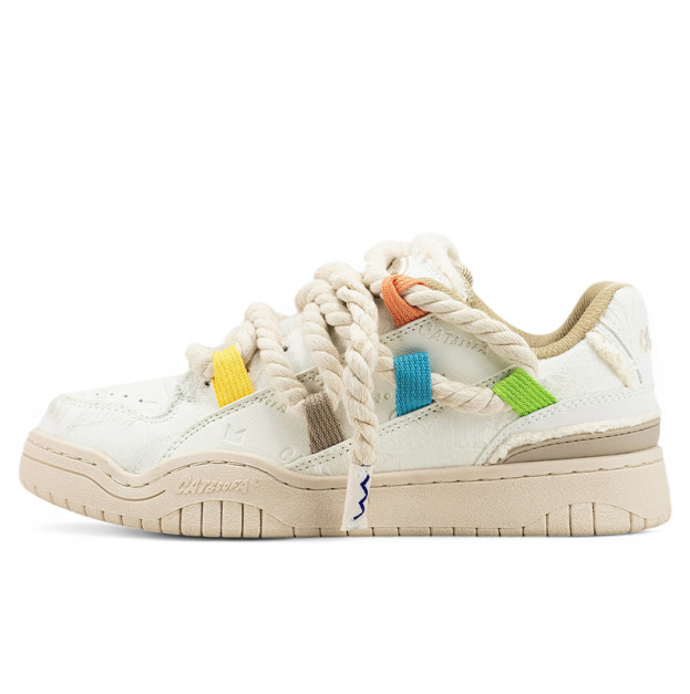 Cat & Sofa Beige Multicolor