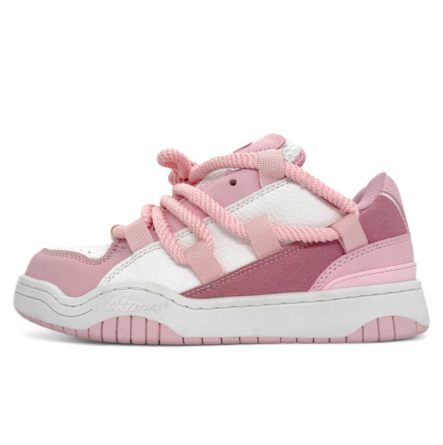 Cat & Sofa Pink White