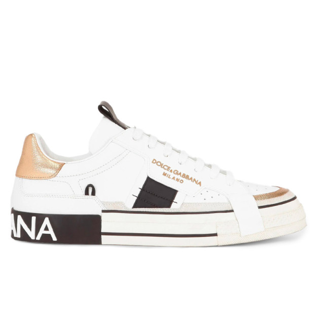 Dolce & Gabbana Custom 2.Zero Low White Gold CS1863 AO222 8B996