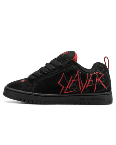 Кроссовки DC Shoes x Slayer Court Graffik Черный/красный
