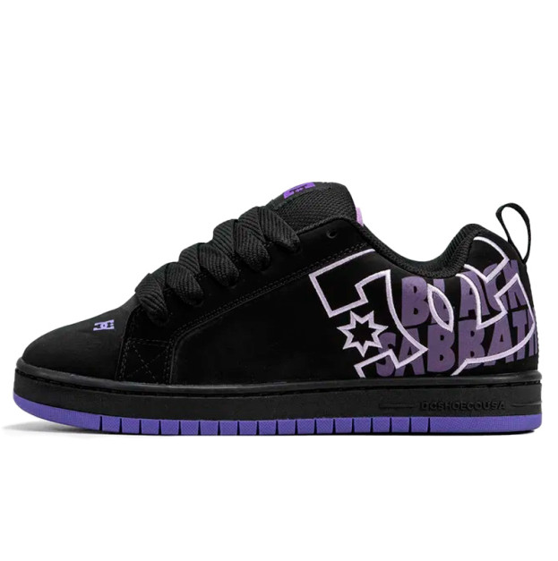 DC Shoes Court Graffik Black Purple