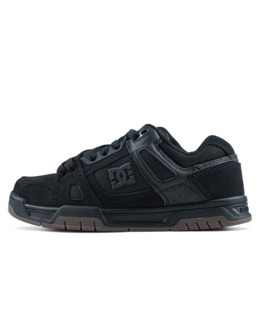 Sneakers DC Shoes Stag Leather And Suede Black Black