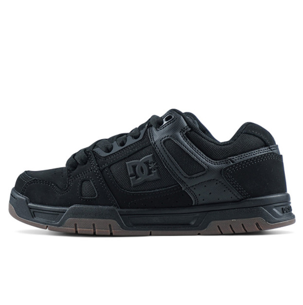 DC Shoes Stag Leather And Suede Black