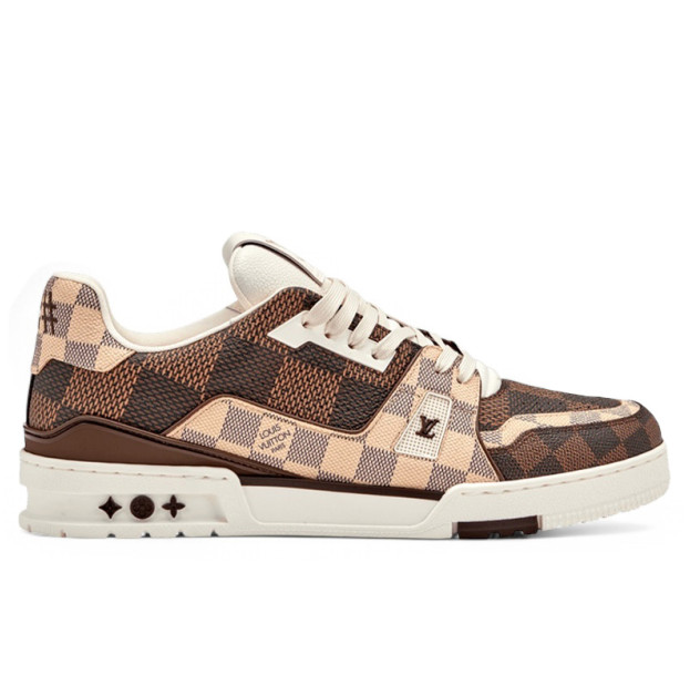 Louis Vuitton Trainer Monogram Damier Brown Ebene 1AAST7