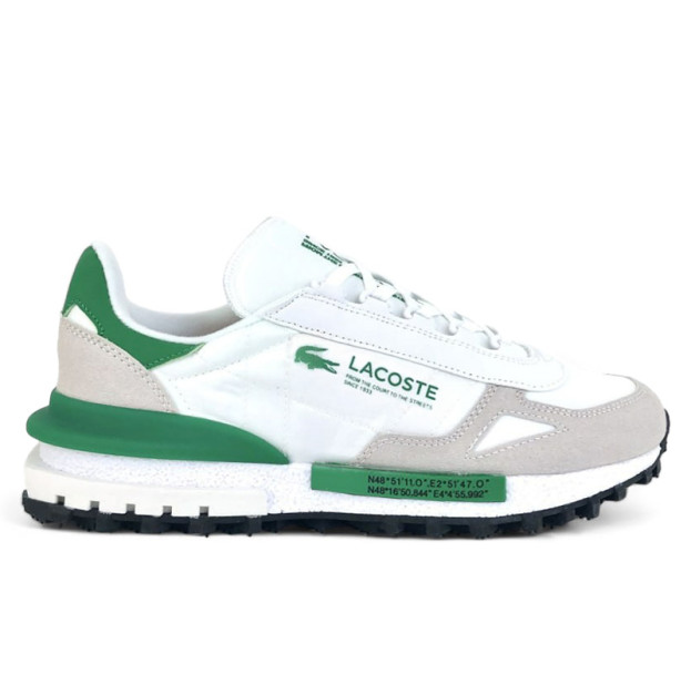 Lacoste Elite Active White Green