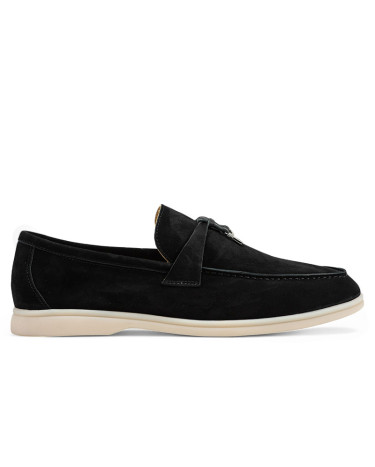 Loafers Loro Piana Loafers Black Black