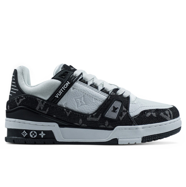 Louis Vuitton Trainer Monogram Could White Black
