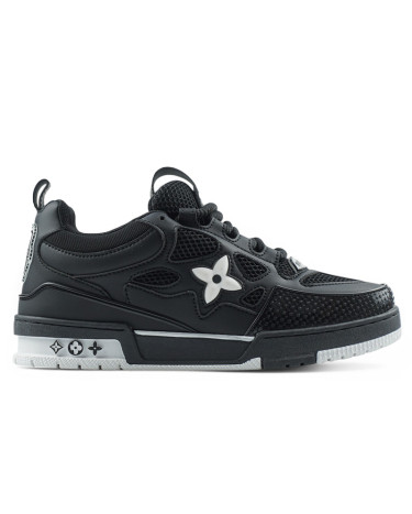 Кросівки Louis Vuitton Skate Sneaker Black White Чорний/білий