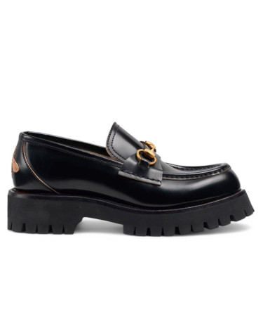 Loafers Gucci Loafers Horsebit 577236 DS800 1000 Black