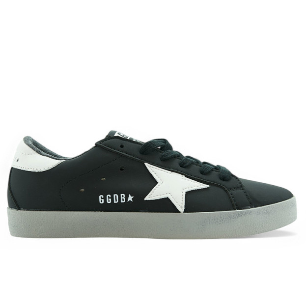 Golden Goose Superstar Black White Grey
