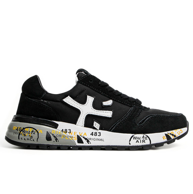 Premiata Mick Black White