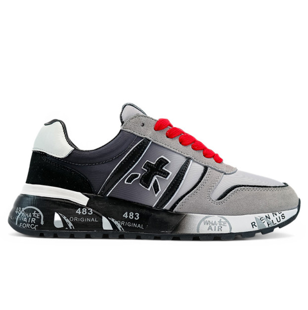 Premiata Mick Black Grey