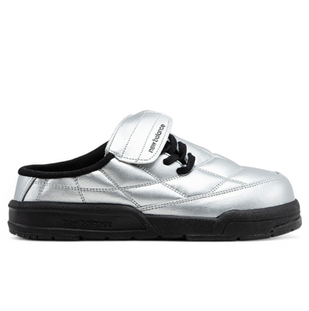 New Balance Terrace Mule Silver Black NBRJEF730S