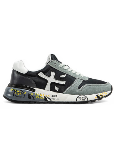 Кросівки Premiata Mick Black Grey White Чорний/сірий