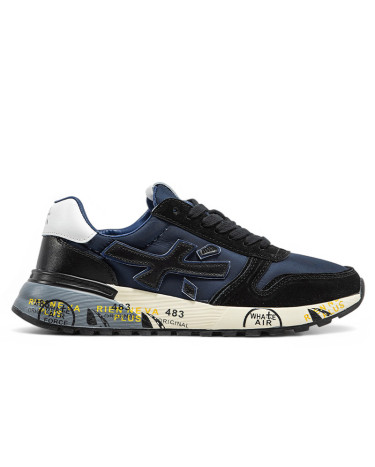 Кросівки Premiata Mick Blue Black White Різнокольорові