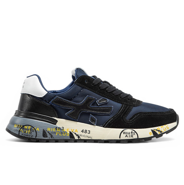 Premiata Mick Blue Black White