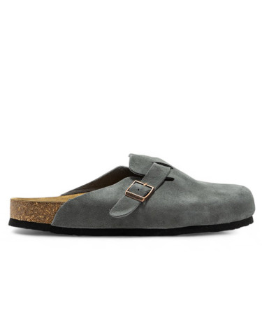 В'єтнамки та шльопанці Birkenstock Boston Grey Сірий