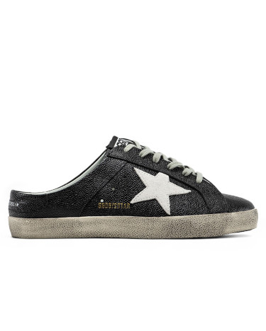 Капці Golden Goose Superstar Black White Чорний/білий