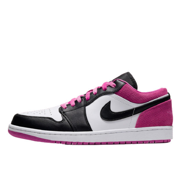 Jordan 1 Low Black Active Fuchsia CK3022-005