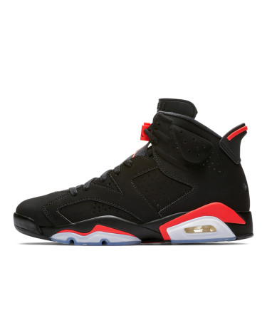 Кросівки Jordan 6 Retro Black Infrared 384664-060 Чорний/червоний