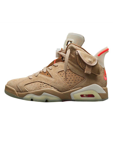 Sneakers Jordan 6 Retro Travis Scott British Khaki DH0690-200 Beige