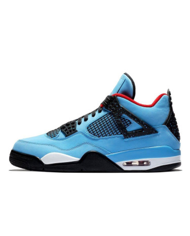 Sneakers Jordan 4 Retro Travis Scott Cactus Jack AJ4-882333-LN4 Blue