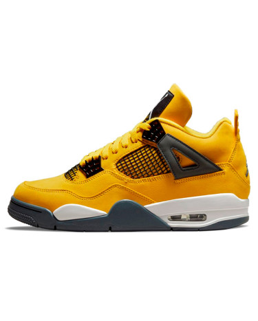 Кроссовки Jordan 4 Retro Lightning CT8527-700 Желтый