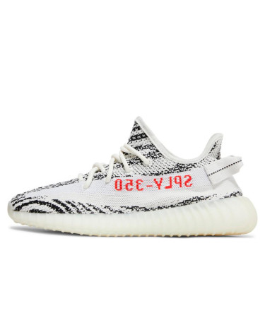 Кроссовки Adidas Yeezy 350 boost V2 Zebra CP9654 Черный/белый