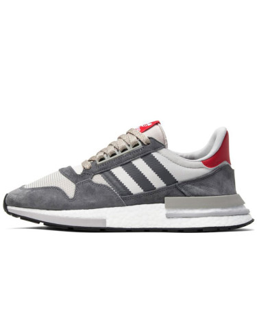 Кросівки Adidas ZX 500 RM Grey Four Scarlet B42204 Сірий