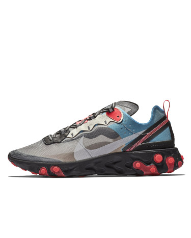 Кроссовки Nike React Element 87 Blue Chill Solar Red AQ1090-006 Разноцветные