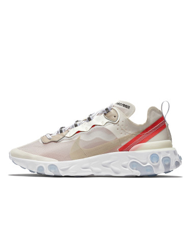 Sneakers Nike React Element 87 Sail Light Bone AQ1090-100 Beige