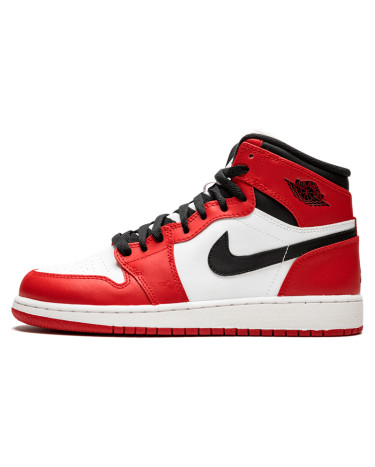 Кросівки Jordan 1 Retro High OG Chicago 555088-101 Білий/червоний
