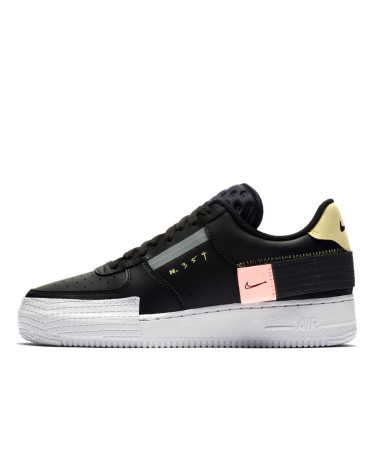 Кроссовки Nike Air Force 1 Type Black CI0054-001 Черный/белый