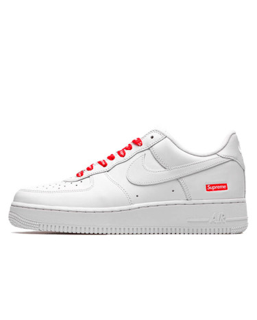 Sneakers Nike Air Force 1 Low Supreme White CU9225-100 White, White/red