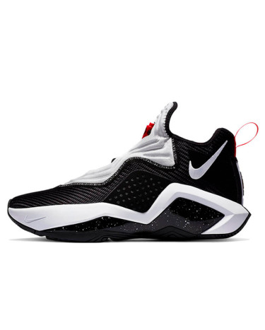 Sneakers Nike LeBron Soldier 14 Black White University Red 2020 CK6047-002 Black/white