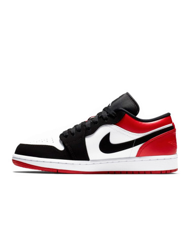 Кросівки Jordan 1 Low Black Toe 553558-116 Різнокольорові