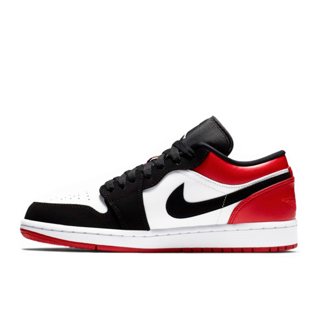 Jordan 1 Low Black Toe 553558-116