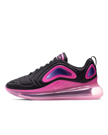 Кроссовки Nike Air Max 720 Black Laser Fuchsia AO2924-005 Розовый