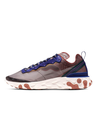 Sneakers Undercover x Nike React Element 87 Total Orange AQ1090-200 Multicolored