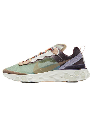 Sneakers Undercover x Nike React Element 87 Green Mist BQ2718-300 Multicolored