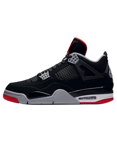 Sneakers Jordan 4 Retro Bred 308497-060 Black/gray