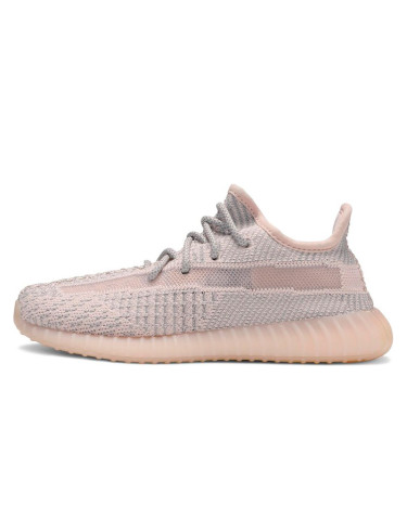 Кросівки Adidas Yeezy Boost 350 V2 Synth (Reflective Laces) FV5578 Рожевий