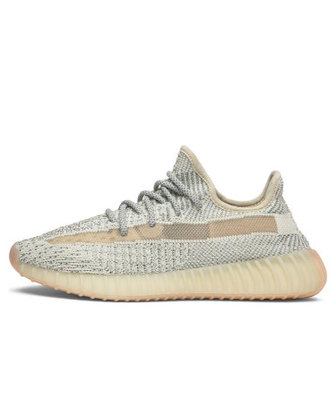 Кросівки Adidas Yeezy Boost 350 V2 Lundmark (Reflective) FV3254 Бежевий/сірий