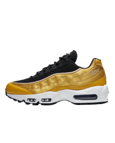 Кроссовки Nike Air Max 95 Wheat Gold Black AA1103-700 Желтый