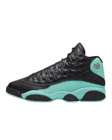 Sneakers Jordan 13 Retro Black Island Green 414571-030 Turquoise