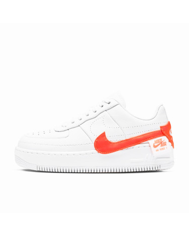 Кроссовки Nike Air Force 1 Jester Trainers White Hyper Crimson CN0139-100 Белый