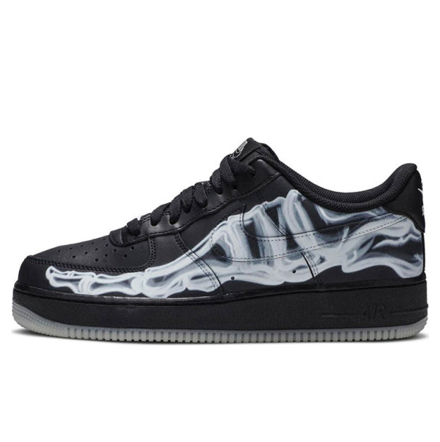 Nike Air Force 1 Low Black Skeleton BQ7541-001