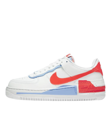Кроссовки Nike Air Force 1 Shadow Summit White Team Orange CQ9503-100 Разноцветные